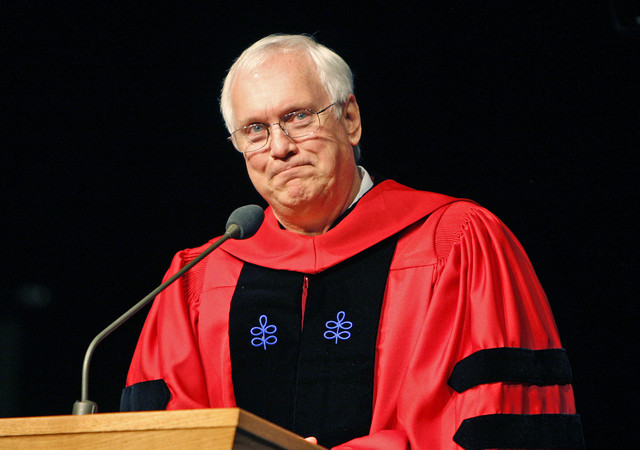 Robert C. Gay encourages UVU graduates to serve