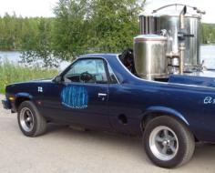 El Kamina: A Wood Powered Car [Video]