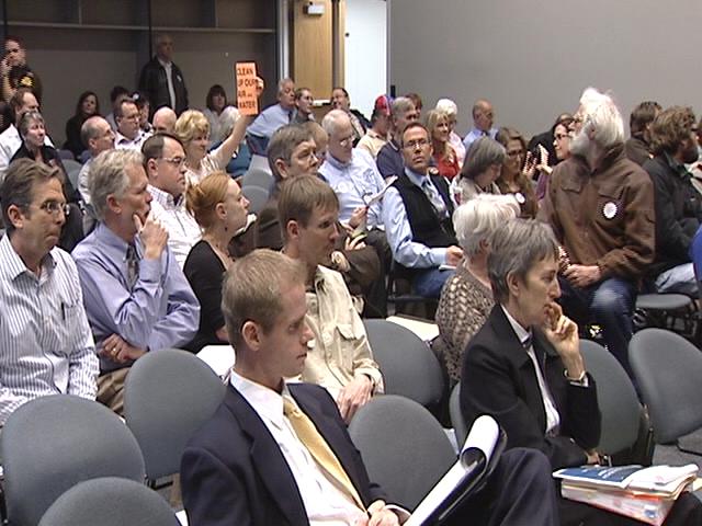 Many Utahns attended Wednesday's board meeting for the Division of Air Quality to voice their opinions on the Kennecott expansion.