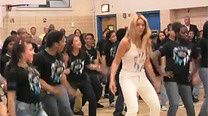 Beyoncé Sneaks Up on Teen Girls Dancing to Her Song [Video]