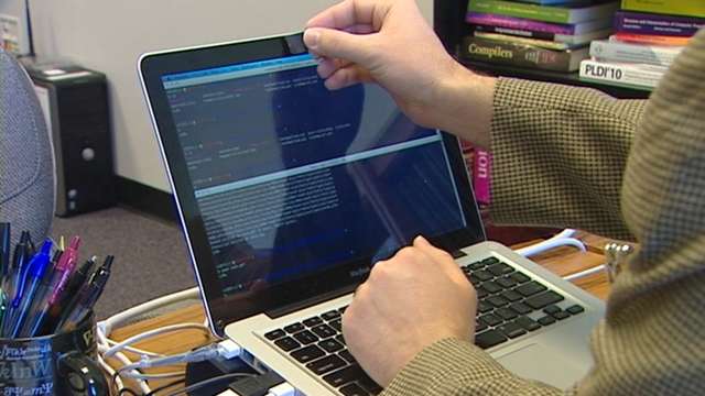 To protect yourself, run monitoring tools and anti-virus software, and you can put a piece of tape over the camera.