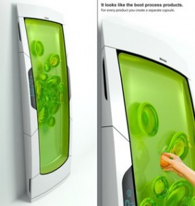 Bio Robot Fridge keeps food cold in gelatin