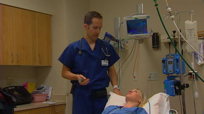 Dr. Matthew Feil says Pioneer Valley Hospital schedules extra staff on the nights raves are going on at Saltair because the number of patients they treat jumps.