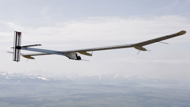 Solar Impulse completes first solar-powered international flight, Captain Piccard returns to earth