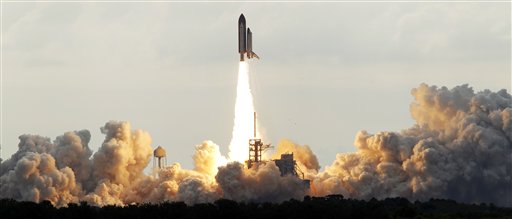 Endeavour soars on 2nd-to-last space shuttle trip