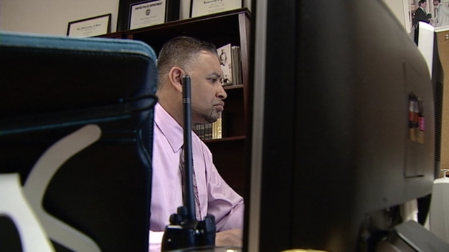 Ken Auld, a former corrections officer, has been an administrator at Kearns High for less than a year. In that time, the school's gang problem has been reduced significantly thanks to changes he's made.