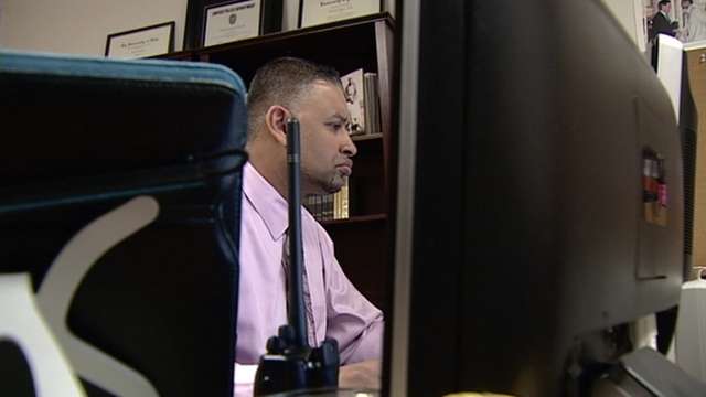 Ken Auld, a former corrections officer, has been an administrator at Kearns High for less than a year. In that time, the school's gang problem has been reduced significantly thanks to changes he's made.