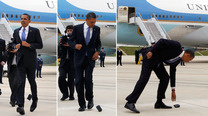 Barack Obama Drops His Phone: A 3-Part Odyssey [Photos]