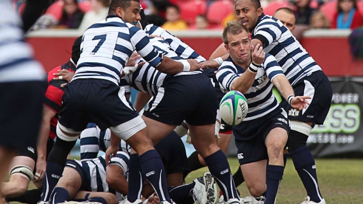 BYU rugby takes on Cal in title tilt at Rio Tinto Stadium