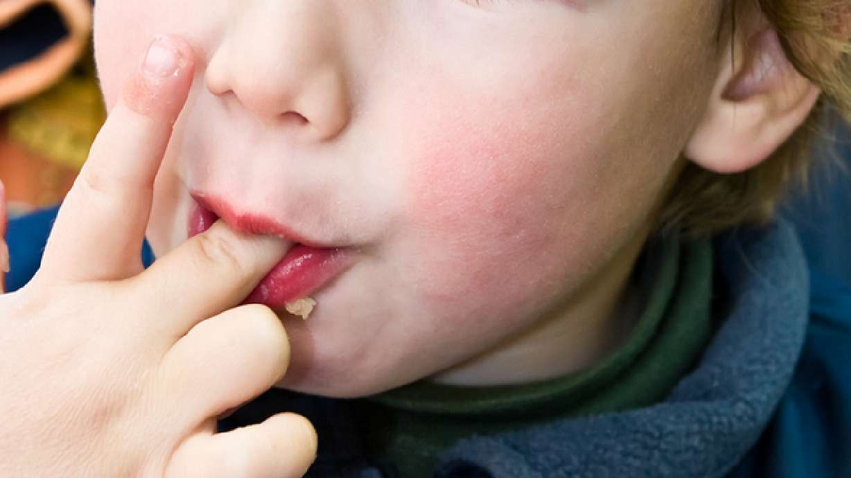 Dirty objects to dirty hands into kids' mouths