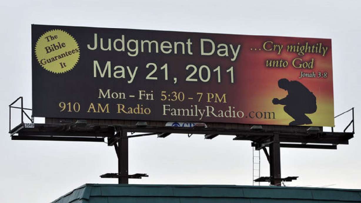 End of the world Saturday? Despite billboards, Utah Christians shrug