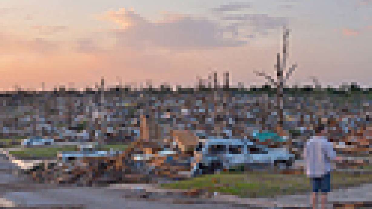 Incredible Before & After Picture Of A Joplin, Missouri Neighborhood