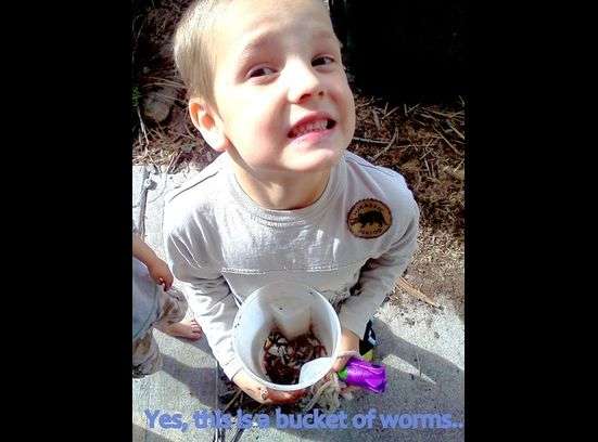 My 5-year-old knows spiders are good for gardens but worms are the very best.