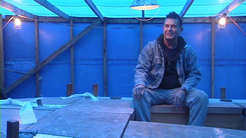 Coalville resident Chris Berrier says he plans to spend his retirement at sea on the yacht he is building.