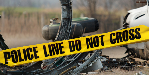 Pilot survives plane crash in Hurricane