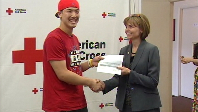 UVU Japan Club donates to Red Cross for relief effort