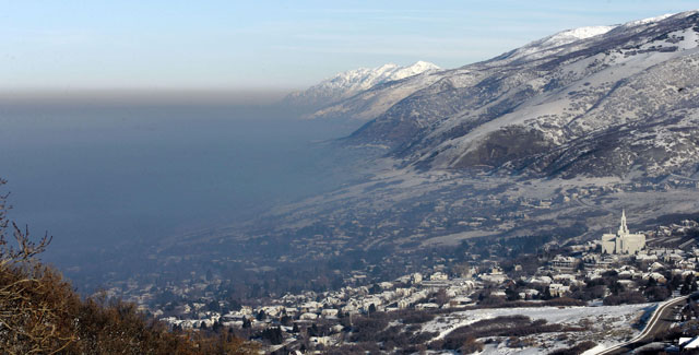 2011 winter inversion (Photo: Deseret News)