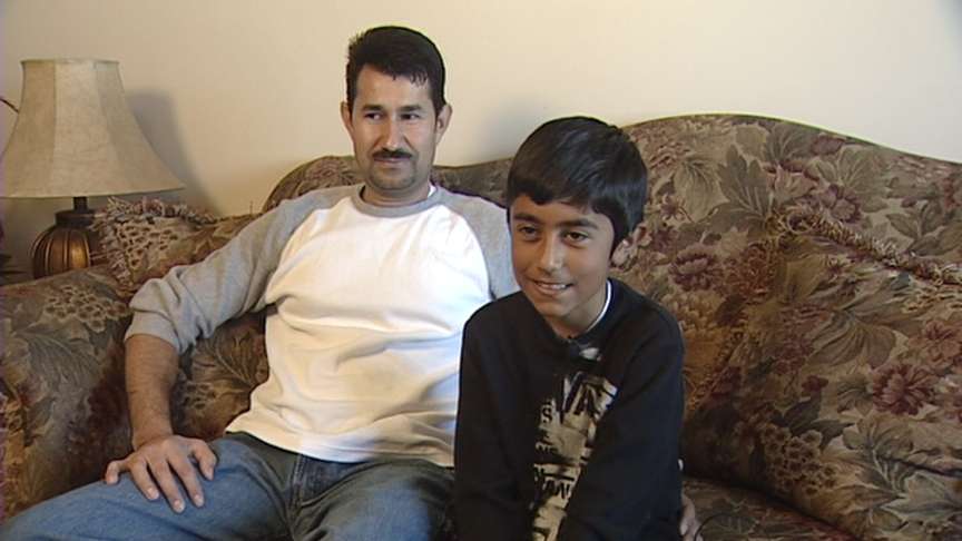 His father is grateful for his son's new dreams. "I feel really proud. I always tell him how proud I am of him and I always encourage him to keep going forward and studying and doing the best he can."