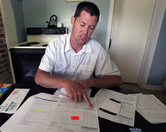 Peeved patient proud of penny protest