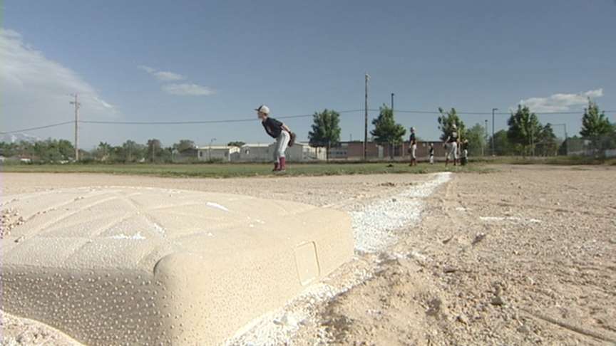 Groundskeeper Leslie Dejong says money from the snack shack helps support the upkeep of Bruce Field.