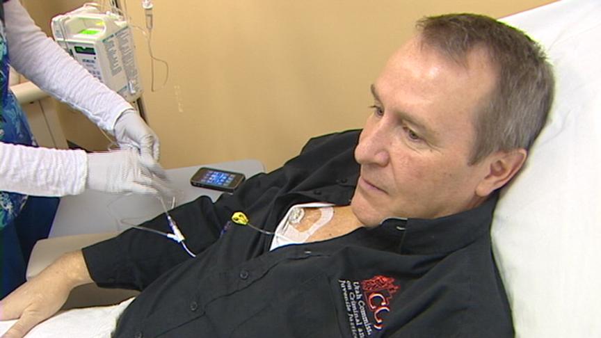 For months Shurtleff endured aggressive chemotherapy, a tough treatment he now credits with helping him survive cancer.
