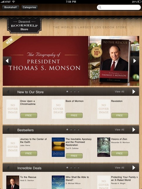 Deseret Book offers new app for Apple mobile devices