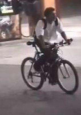 Investigators want to speak with this "person of interest" who was captured on surveillance video about the same time and in the same area of the shooting.