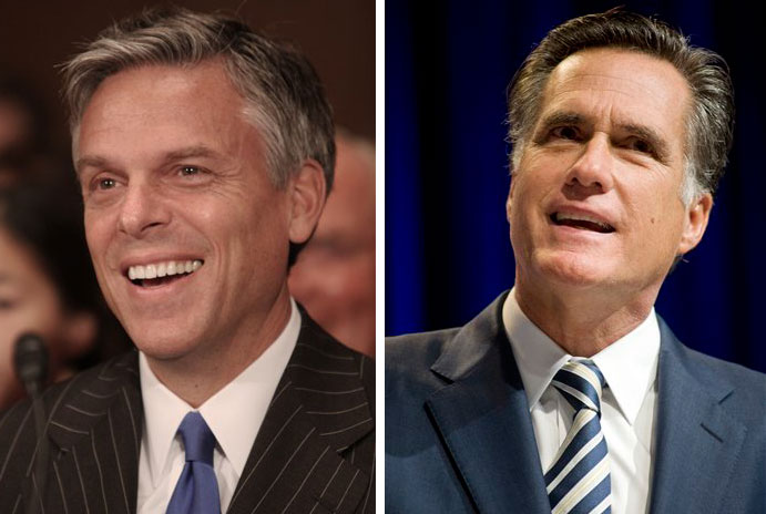 Year-end review: Huntsman, Romney jump into race for White House