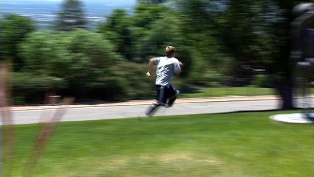 "I run in 5K's pretty often," Hunter said. "I'm going to be running in the Summer Olympics, Summer Games."