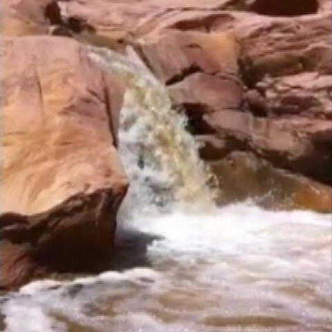 Six-year-old Cody Gunstrom fell into Fremont Falls Monday and was under water for three to five minutes.