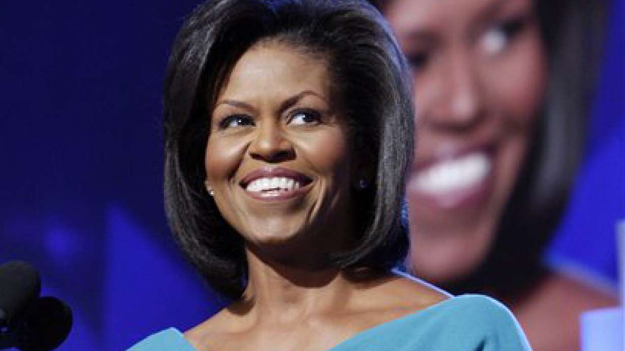 First lady Michelle Obama may be coming to Utah