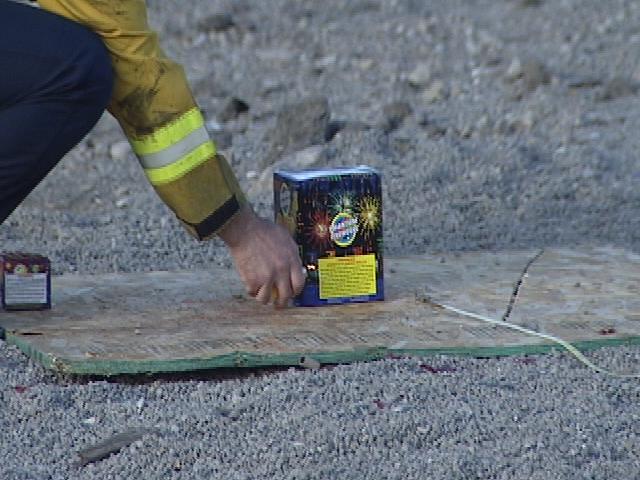Illegal fireworks spark brush fire east of Weber State