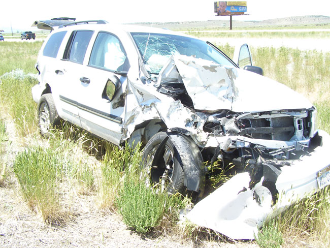 3car crash kills St. man driving surplus military truck