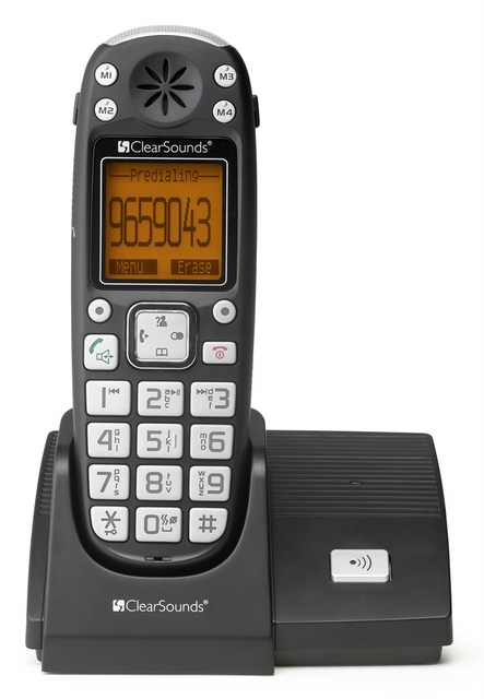 Amplified cordless phone