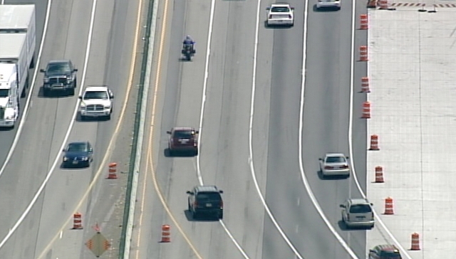 Lanes split in American Fork to accommodate I-15 Core construction