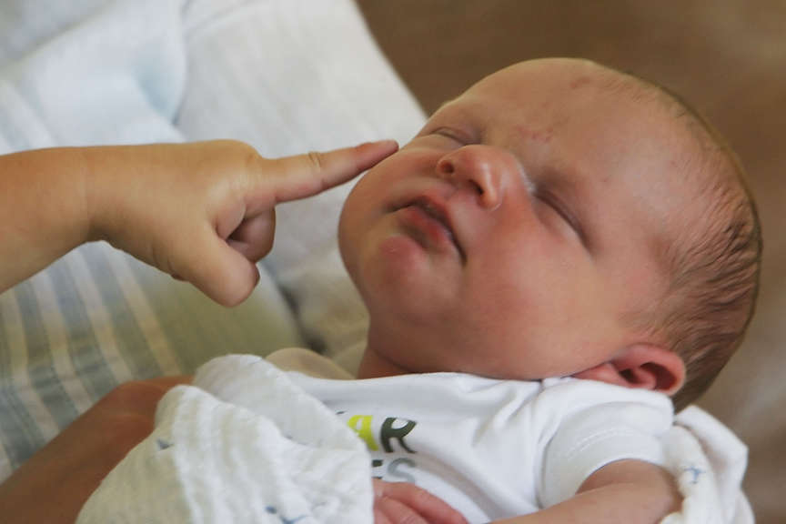 Parents of I-215 baby say boy is healthy, well-behaved