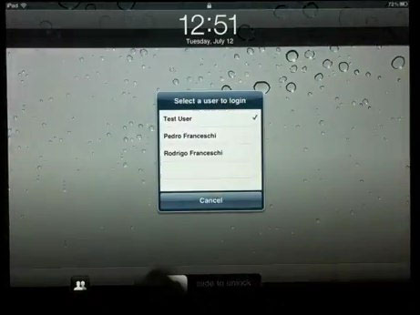 iUsers frees your iPad of monogamy, enables multiple user profiles