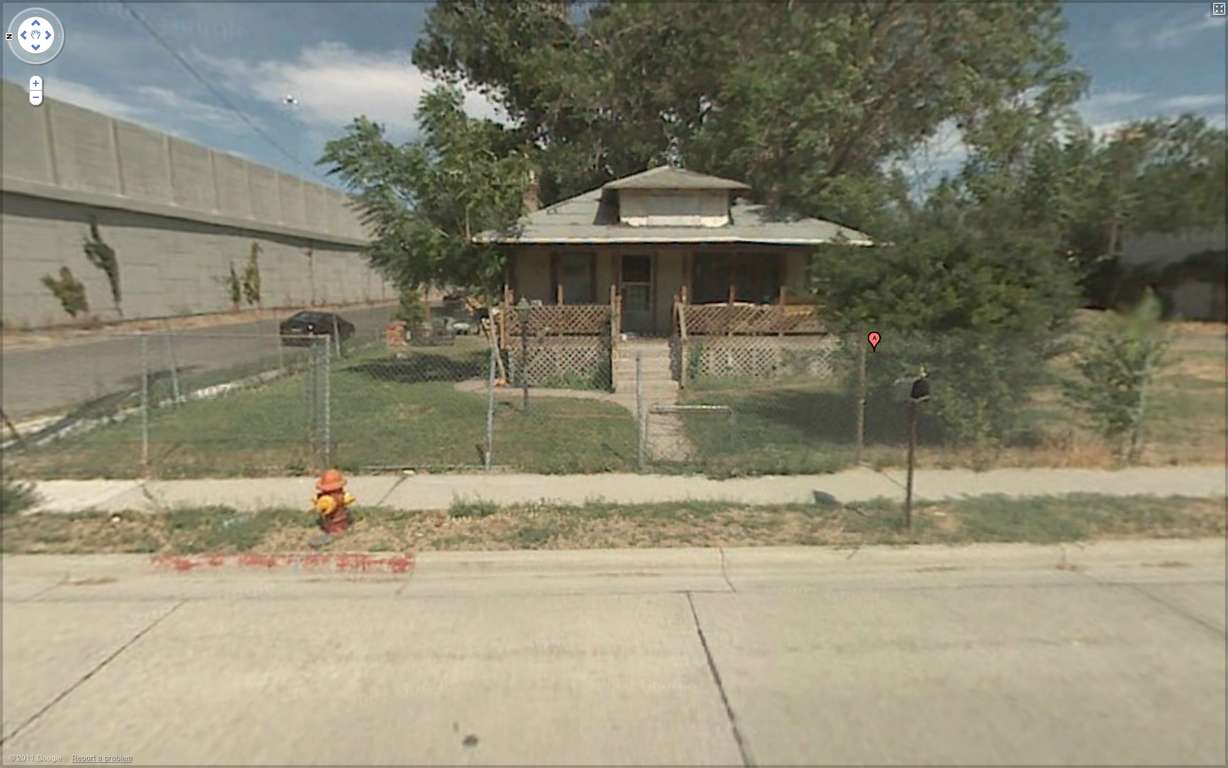 A Google image of the house before it was razed.