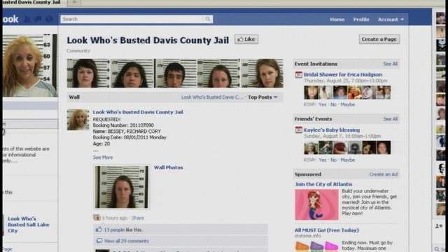 One of the popular Facebook pages.