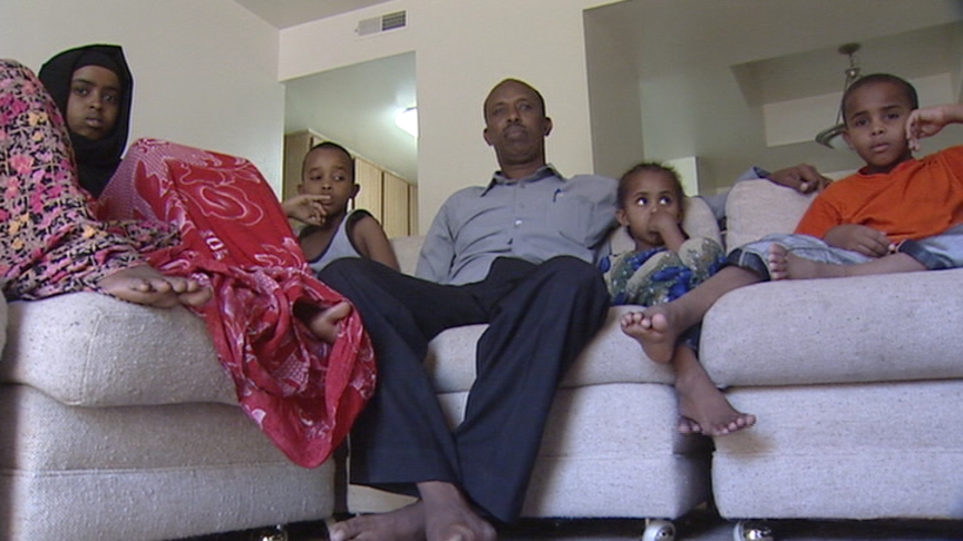 Mohammed Hashi Dahir and his family have been refugees in Utah for 40 days.