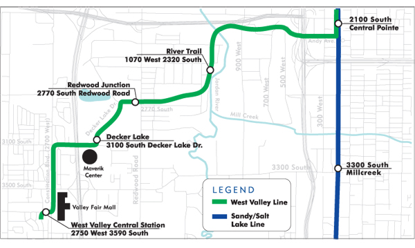 UTA opens 2 west-side TRAX lines Sunday