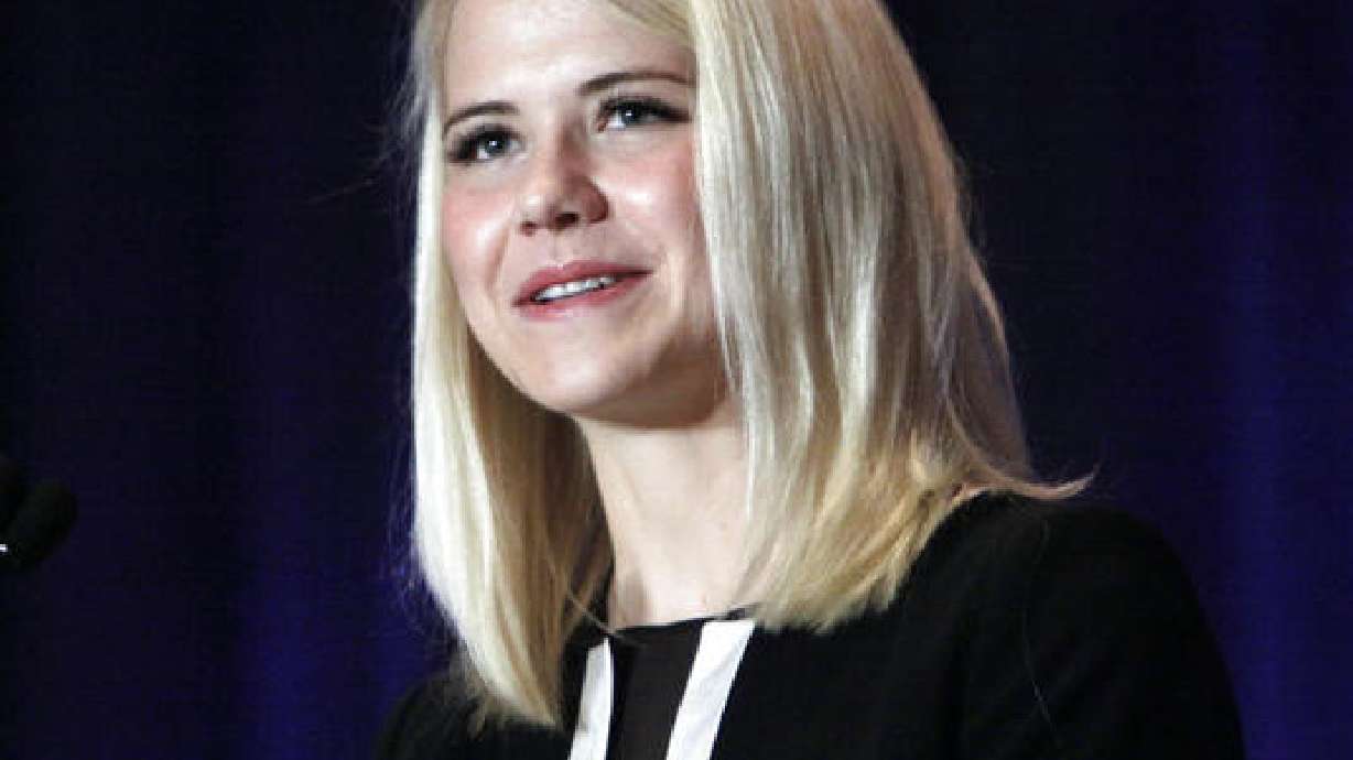 Elizabeth Smart addresses Crimes Against Children Conference