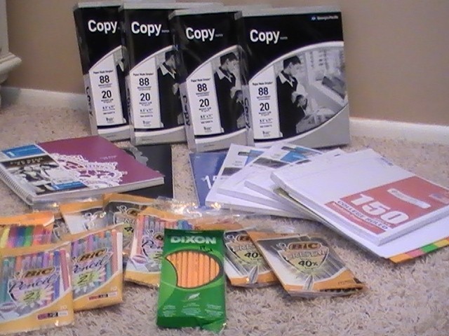 School supplies for pennies — you can do it