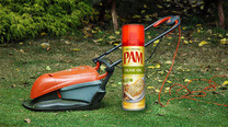 Grease Your Lawn Mower Blades with Cooking Spray for a Cleaner, Problem-Free Cut [Clever Uses]