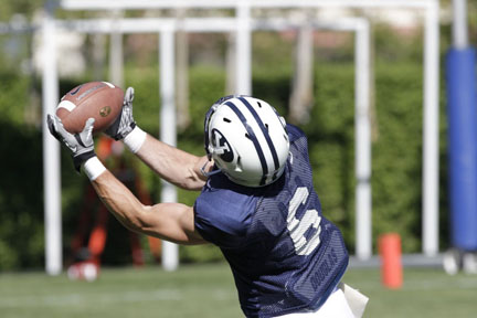 McKay Jacobson latches on and hauls one in.