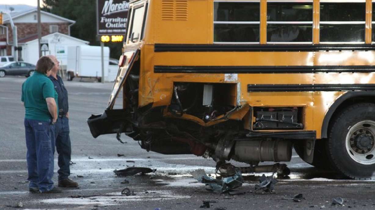 Man, 37, killed after collision with school bus in Vernal