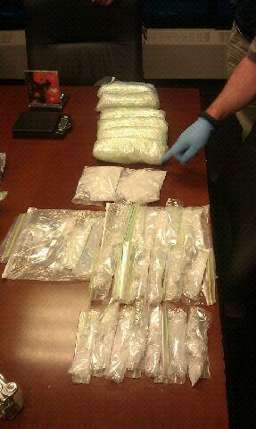 During their investigation into the Sinaloa cartel, DEA agents have seized over 30 pounds of methamphetamine, a pound of heroin and a kilo of cocaine.