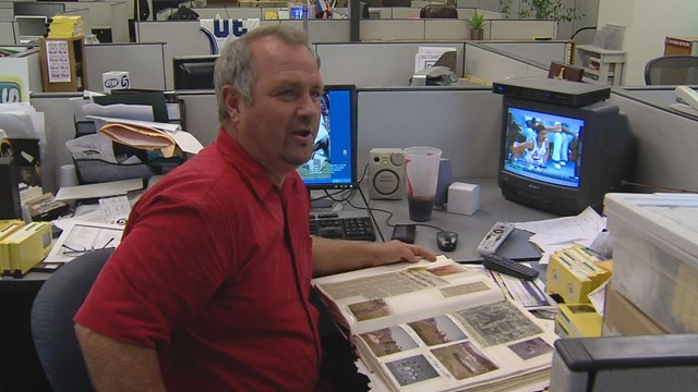 KSL's own Rod Zundel was once a quarterback for the Bear River Bears. He showed off his newspaper clippings from his days on the team.