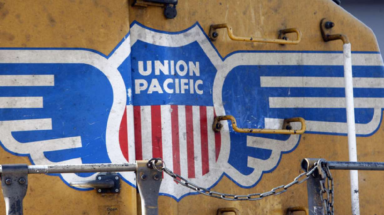 A Union Pacific train derailed Friday morning and is being cleaned up.
