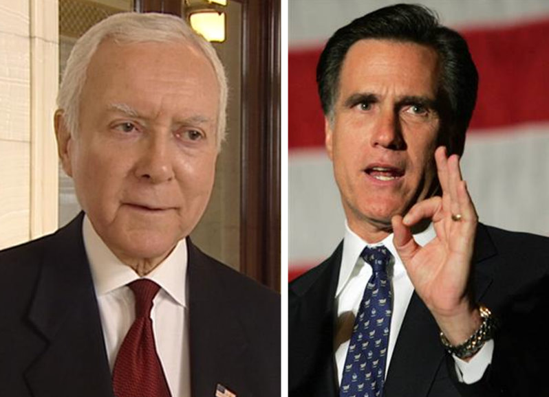 Mitt Romney endorses Orrin Hatch in re-election bid